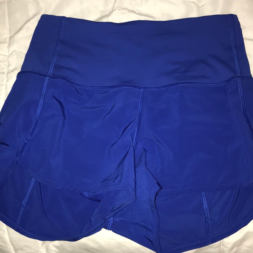Lululemon High Rise Speed Shorts 2.5”